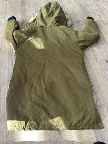 Forever 21 Women's All Weather Hooded Full Zip & Snap Jacket Size S - Thumbnail 5