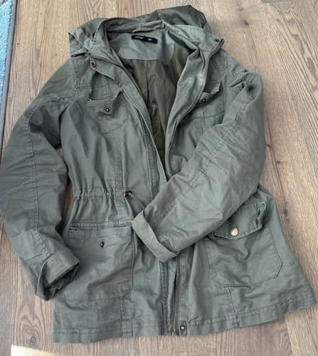 New Look utility style jacket size small Army Green - Image 1