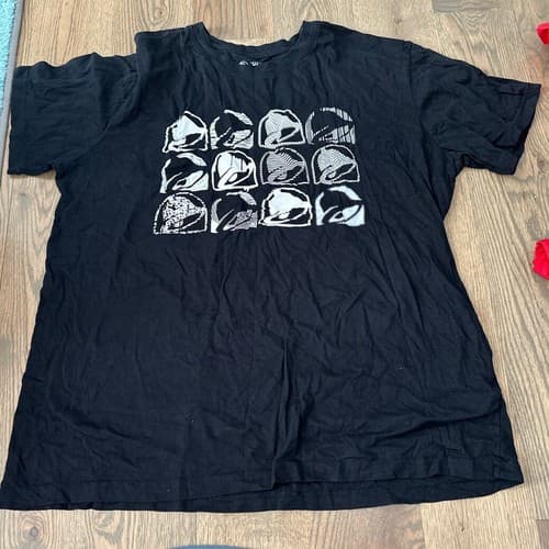 Mens Taco Bell Employee Exclusive Black T-shirt - XL - Image 1