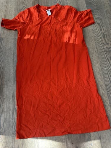 Orange H&M basic plain t-shirt women's or juniors size XS - Image 1