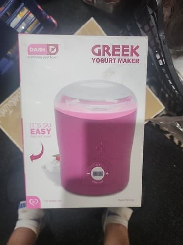 Dash Greek Yogurt Maker Quick Start Customize Your Yogurt - DGY001PK - Image 1