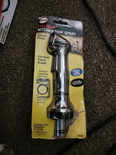 (1) NEW Danco Kitchen Sink Spray - Fits Most Brands - CHROME - 10336 (sw) - Image 1