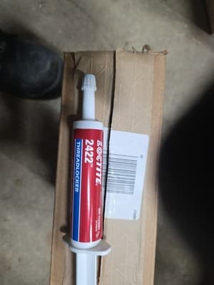 New Loctite 2422 Threadlocker Blue Medium Strength Paste 1oz (30mL) Exp 10/25 - Image 1