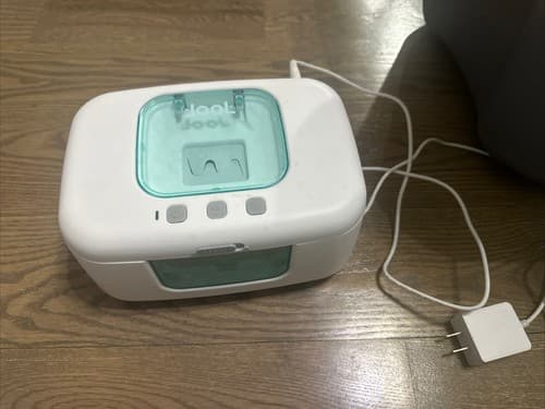 JooL TinyBums Baby Wipe Warmer & Dispenser LED Changing Light On/Off Aqua - Image 1