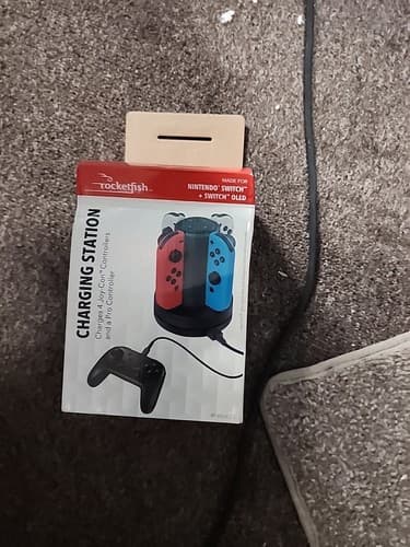 Rocketfish™ Joy-Con Charge Dock Station For Nintendo Switch | Charges 4 Joy-cons - Image 1