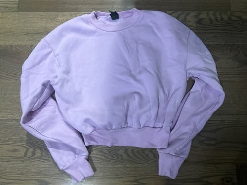Wild Fable Purple Cropped Sweater Women’s Size Small Pullover - Image 1