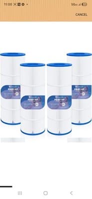 Future Way C3030 Pool Filters For Hayward Swim Clear C3020 C3025 C3030 4 Pack - Image 1
