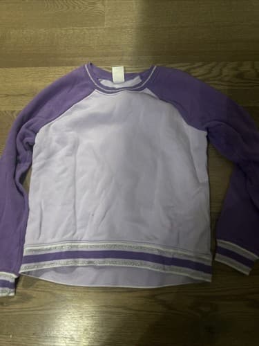 Girls "Athletic Works" Purple Sweatshirt in Size XL 14/16 - Image 1