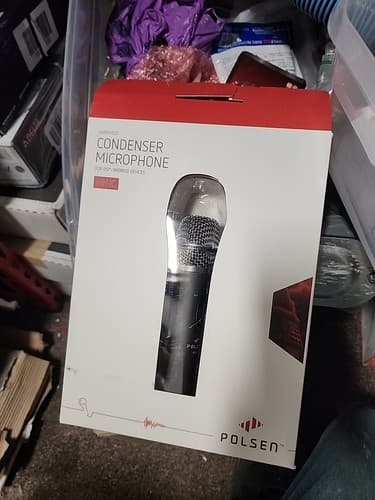Polsen HH-IC Handheld Condenser Microphone for iOS /Android Devices -NEW - Image 1