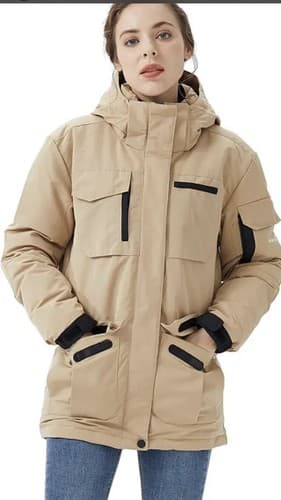 Orolay Women's Warm Parka Jacket Anorak Winter Coat with Multiple Pockets Size M - Image 1