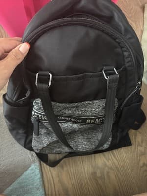 Kenneth Cole Reaction Black Backpack /Bag - Thumbnail 5