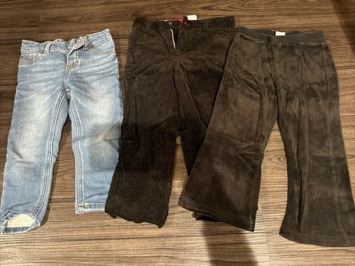 Lot of 3 Girls Long Pants Sizes 3T - Image 1