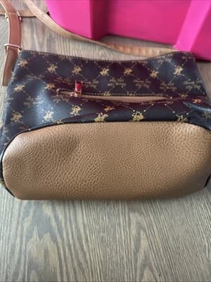 Beverly Hills Polo Handbag with striped interior - Thumbnail 4
