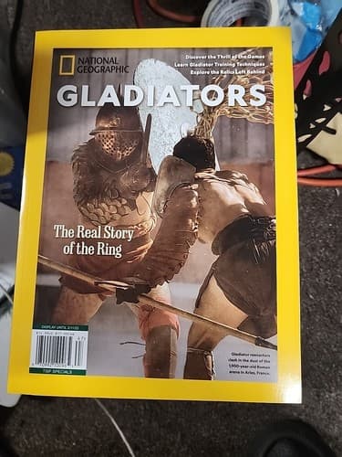 GLADIATORS The Real Story of The Ring 2021 NATIONAL GEOGRAPHIC SPECIAL New! - Image 1