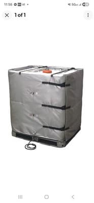 BRISKHEAT IBC TOTE HEATER TOTE481-ADJ 48" X 198" 120 VOLT - Image 1