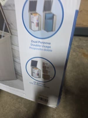 Outdoor BoxGuard Large Lockable Mail Package Delivery Storage Drop Box Tan Cosco - Thumbnail 2