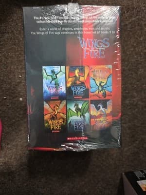 WINGS OF FIRE ✨Box Set #2✨Books 9- 14✨Sealed✨Brand New! - Thumbnail 4