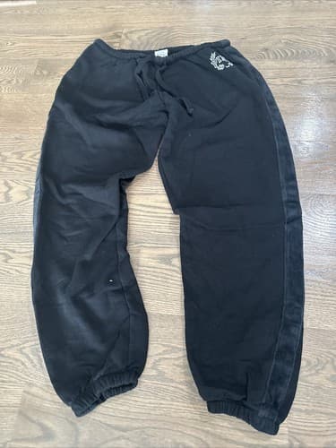 PINK Victoria's Secret Women Activewear Pants Medium/170/72A Jogger Black - Image 1