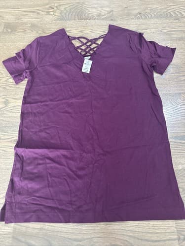 PINK Victoria Secret Women’s Size XS Short Sleeve Shirt - Image 1
