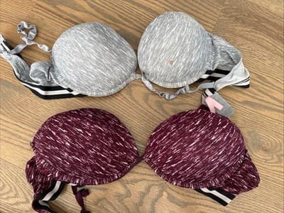 Women Padded Push Up Bra 38C Lot Of 2 - Image 1
