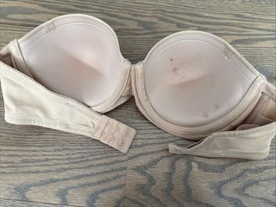 Women Strapless Padded Bra 38B - Thumbnail 2