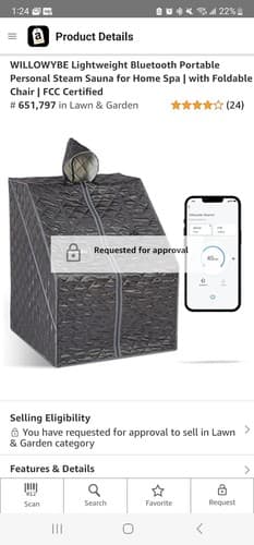 2 L 1000W Personal Steam Sauna Heated Indoor Home Detox Spa Portable Tent New - Image 1