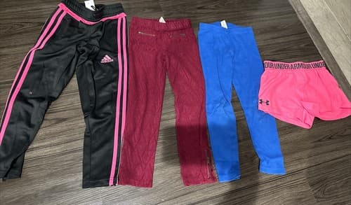 Lot of 4 Girls Toddler Pants And Shorts Size 5T - Image 1