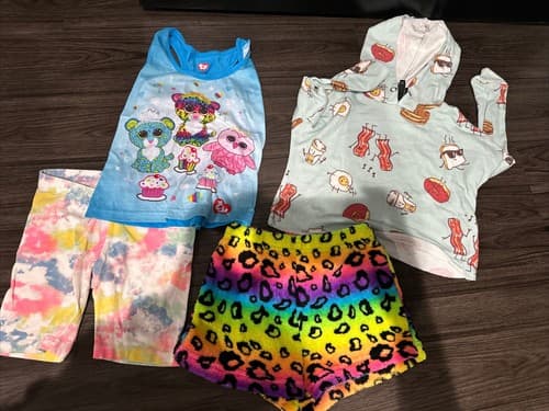 Lot of 4 Girls Toddler Clothes Size XS (4-5) - Image 1