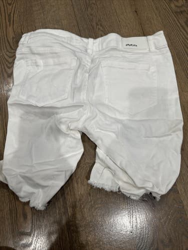 Dollhouse White Denim Short Shorts Size 15 Sienna - Thumbnail 2