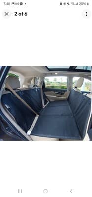 Amochien Back Seat Extender For Pets, Back Seat Pet Bridge - Thumbnail 2