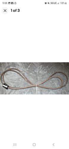 MTD 754-05022A CUB CADET 490-501-C063 Drive Belt 46" Deck (D1) - Image 1