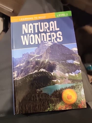 Learning To Read Hardcover Level 2 Natural Wonders - Image 1