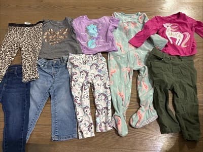 Lot Of Baby Girl Clothes Size 18 Months - Image 1