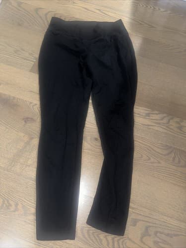 INC INTERNATIONAL CONCEPTS Women's Deep Black Skinny-Leg Ponte Pants SZ 10 - Image 1