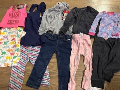 Lot Of Baby Girl Clothes Size 2T - Image 1