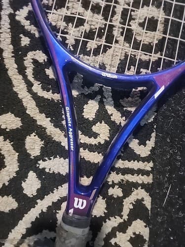 Wilson Tennis Racquet. Graphite Aggressor 95 High Beam Series - Thumbnail 2
