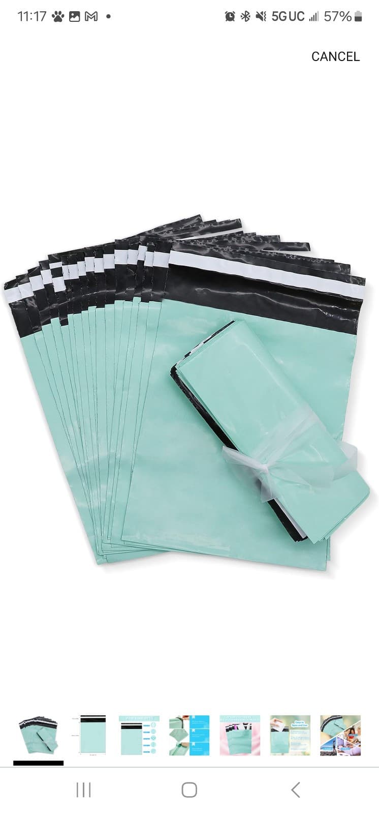 100 Pcs Sanitary Napkin Disposal Bags Women Personal Self-Adhesive Tampons Bag - Image 1