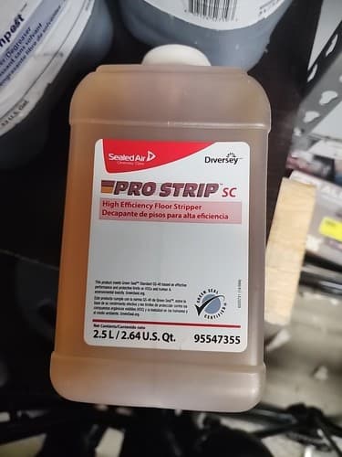 2x Diversey 95547355 Pro Strip SC High Efficiency Floor Stripper J-Fill 2.5L ea - Image 1