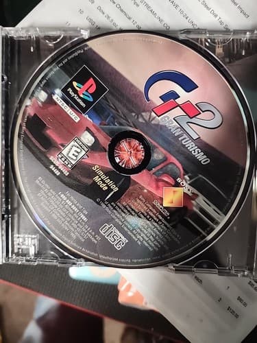 Gran Turismo 2 (Sony PlayStation 1, PS1, 1999) Black Label CIB TESTED - Thumbnail 3