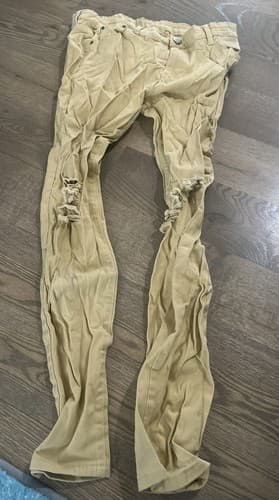 SHEIN Yellow Jeans Women Pants Size 32 - Image 1