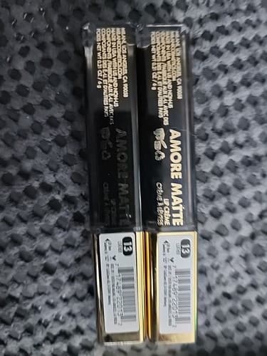 Milani 0.21fl oz. Leather Amore Satin Full Matte Finish Lip Crème - Lot of 2 - Image 1