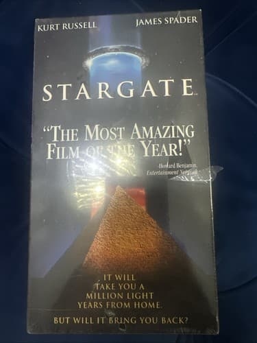 Stargate (VHS) Kurt Russell James Spader Jaye Davidson 1994 Sealed - Image 1