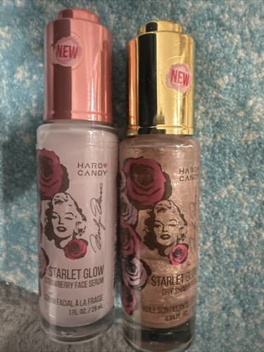 Hard Candy Marilyn Monroe Starlet Glow Face Serum And Shimmer Oil 1 Oz Bottle - Image 1