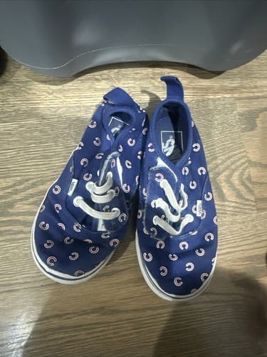 VANS LOS ANGELES DODGERS BLUE Toddler size 9 Low Skater Shoes - Image 1