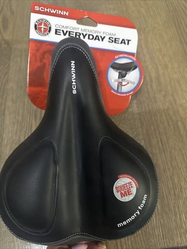 Schwinn Sport DUAL Strap Bike Seat Cover Memory Foam - Image 1