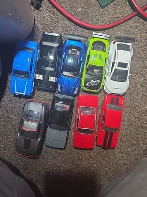 Jada Fast and Furious 1/32 Diecast Lot of 9 Loose Cars - Image 1