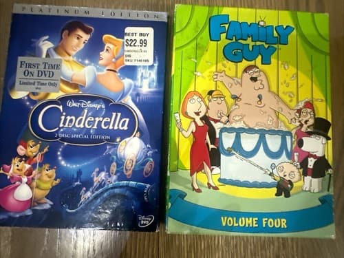 Movies DVD LOT Of 2 Kids Movies - Image 1