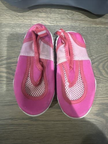 Pink Youth Girls Swim Shoes Size 8 Koala Kids - Image 1