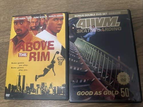 Above the Rim [DVD] And 4IIVM. Skateboarding Lot Of 2 DVD - Image 1