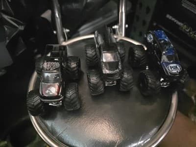Hot Wheels Monster Jam Trucks 1/64 Scale Lot of 3 Loose EXCELLENT Condition - Image 1